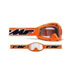 FMF OCULOS POWERBOMB ROCKET LARANJA LENTE TRANSPARENTE