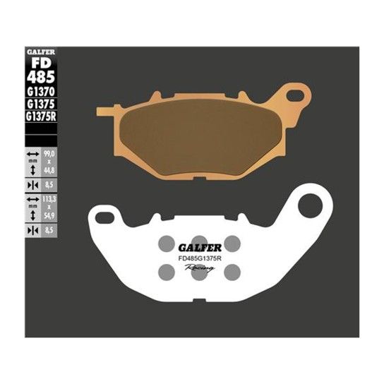 GALFER 485-1375 PASTILHAS RACING