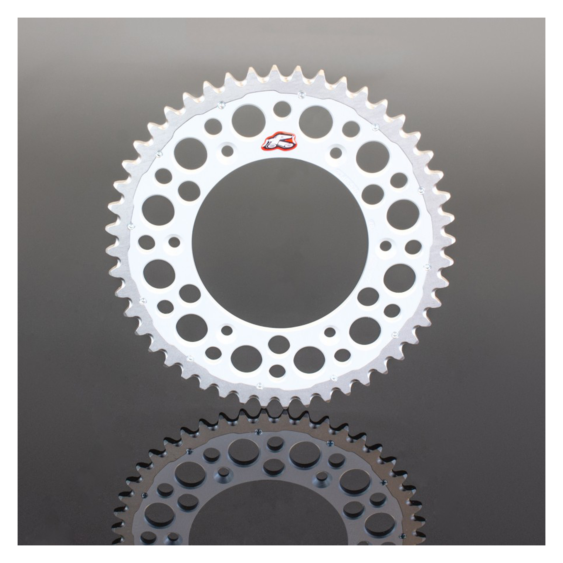 RENTHAL REAR SPROCKET Twinring SILVER KAWASAKI
