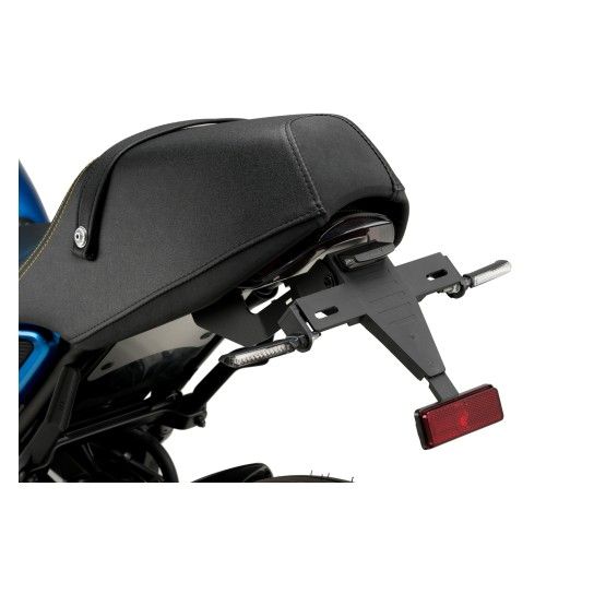 PUIG XSR900 2022-23 SUPORTE MATRICULA PRETO