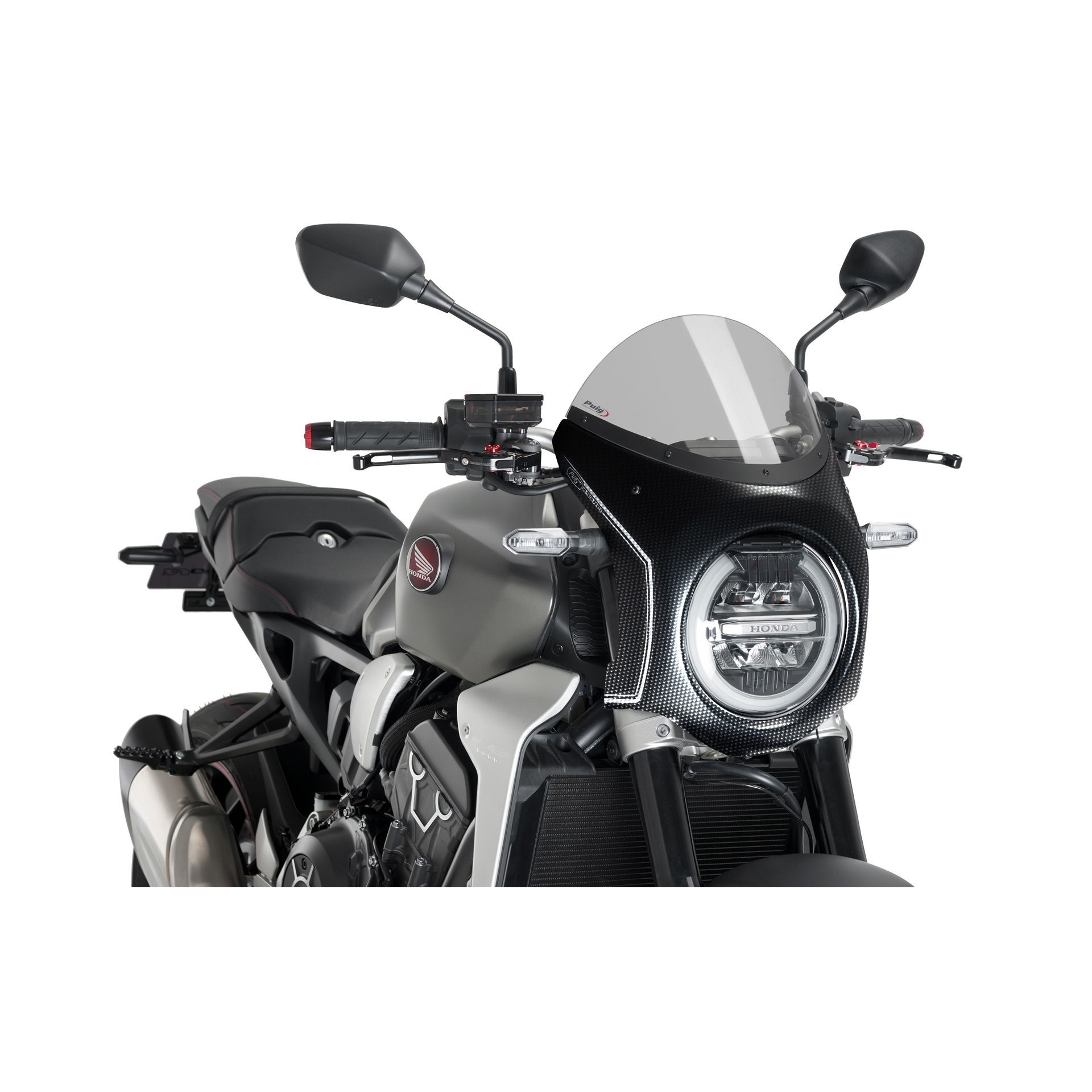 PUIG SEMICARENADO C/SIMIL CARBONO HONDA CB1000R NEO SPO PUIG SEMICARENADO C/SIMIL CARBONO HONDA CB1000R NEO SPO