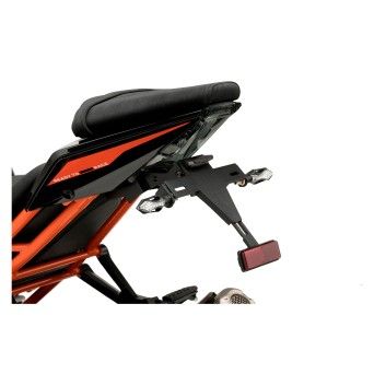 PUIG RC125/390 2022-23 SUPORTE MATRICULA PRETO