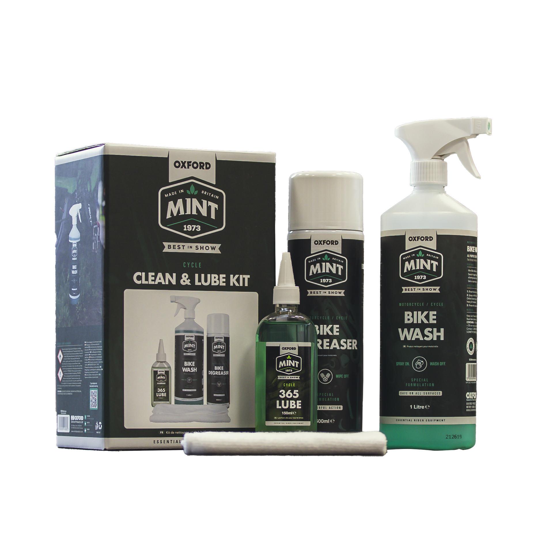OXFORD MINT KIT CLEANER & LUBE CHAIN CYCLE OXFORD MINT KIT CLEANER & LUBE CHAIN CYCLE