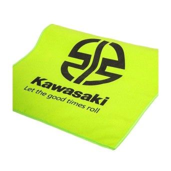 TOALHA KAWASAKI DE MICROFIBRAS PARA DESPORTO