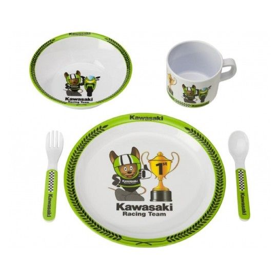 KAWASAKI KID DINNER SET