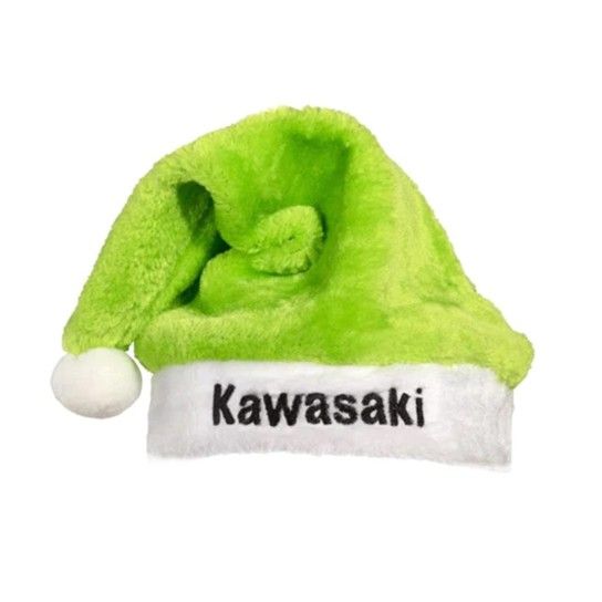 GORRO DE NAVIDAD VERDE KAWASAKI