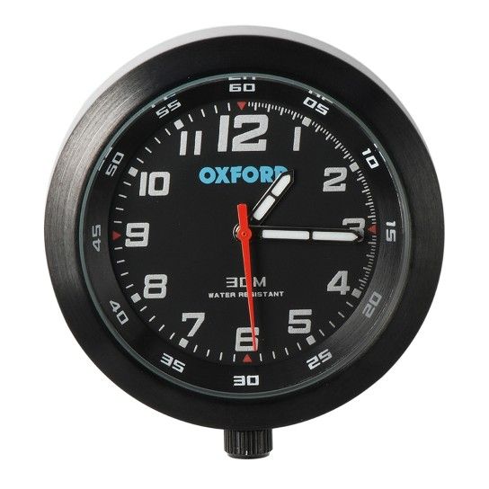 OXFORD BLACK ANALOGUE CLOCK