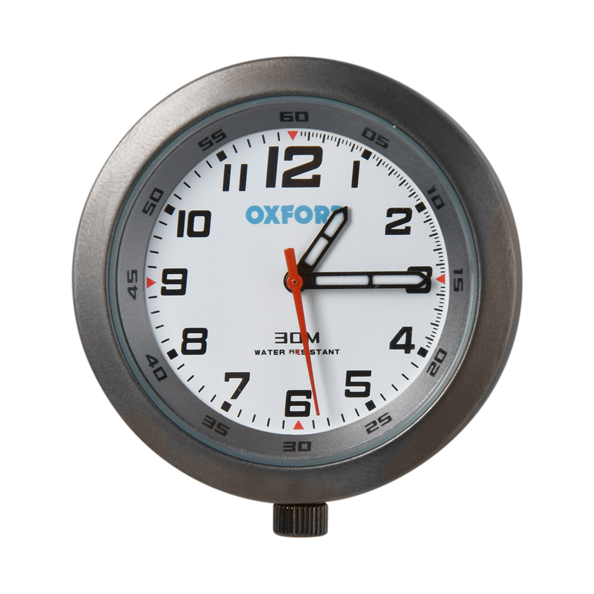 OXFORD TITANIUM ANALOG CLOCK OXFORD TITANIUM ANALOG CLOCK