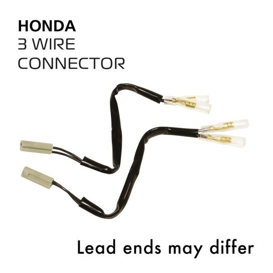 OXFORD INDICATOR LEADS HONDA 3 WIRE CONNECTOR