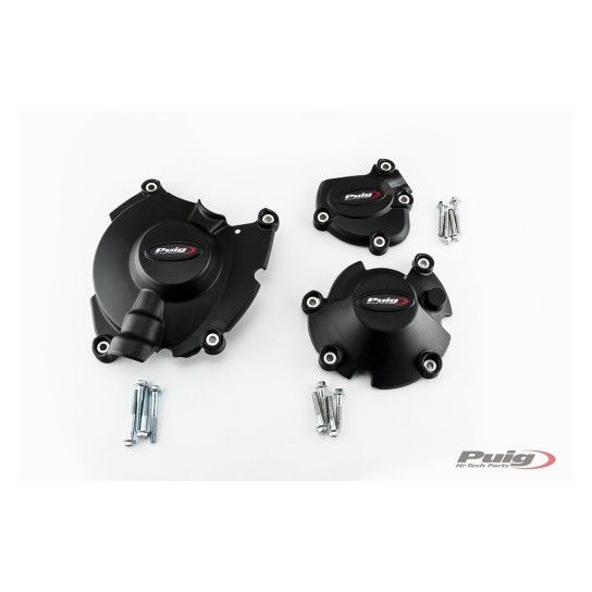 PUIG YZF-R1 2015-23 KIT TAMPA MOTOR PRETO