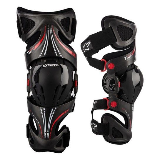 ALPINESTARS RIGHT KNEE PROTECTOR FLUID TECH CARBON