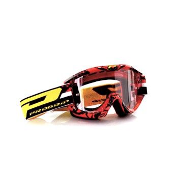 PROGRIP OCULOS 3450 TOP LINE VERMELHO/PRETO