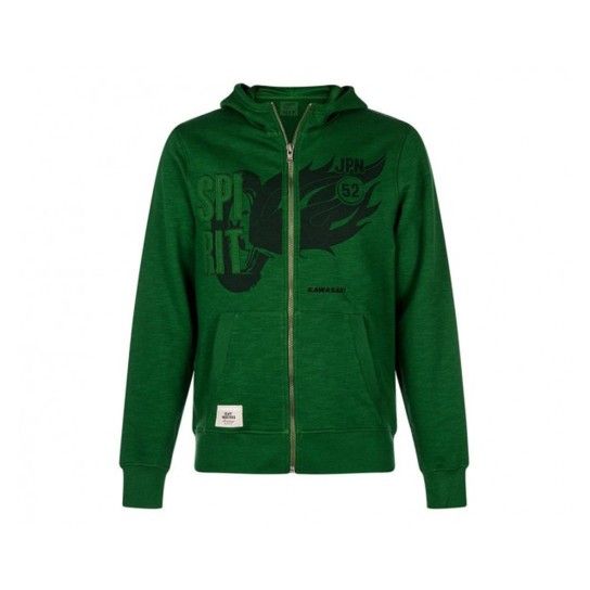 KAWASAKI JPN SPIRIT HOODED SWEATSHIRT L