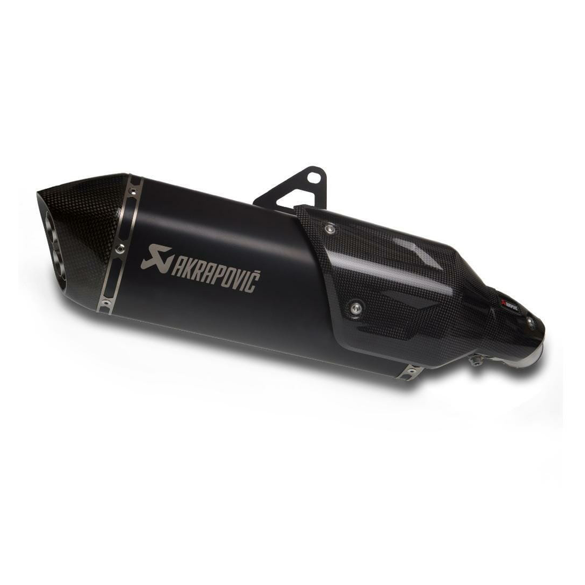 PONTEIRA DE ESCAPE SPORT AKRAPOVIC TIT�NIO PRETO