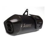 PONTEIRA DE ESCAPE SPORT AKRAPOVIC TITNIO PRETO