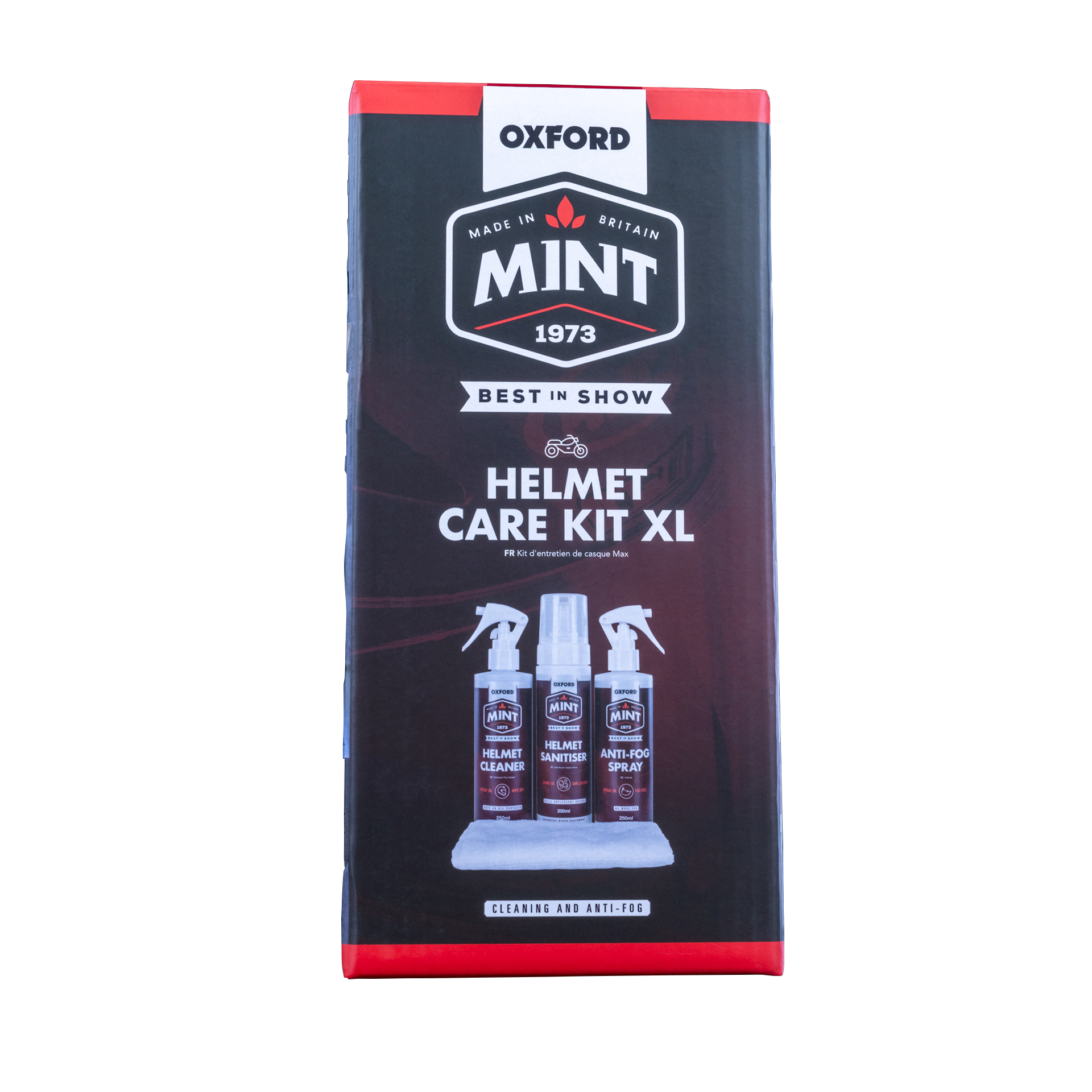 OXFORD MINT HELMET KIT CLEANER XL OXFORD MINT HELMET KIT CLEANER XL