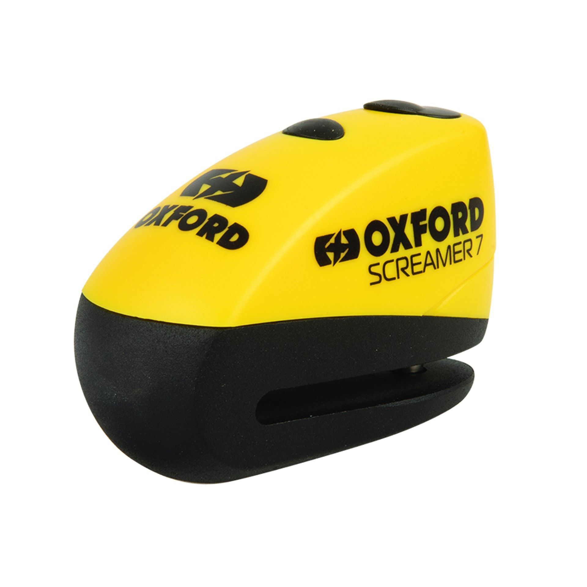 OXFORD ALOQUETE DISCO SCREAMER 7 ALARME AMARELO/PRETO OXFORD ALOQUETE DISCO SCREAMER 7 ALARME AMARELO/PRETO