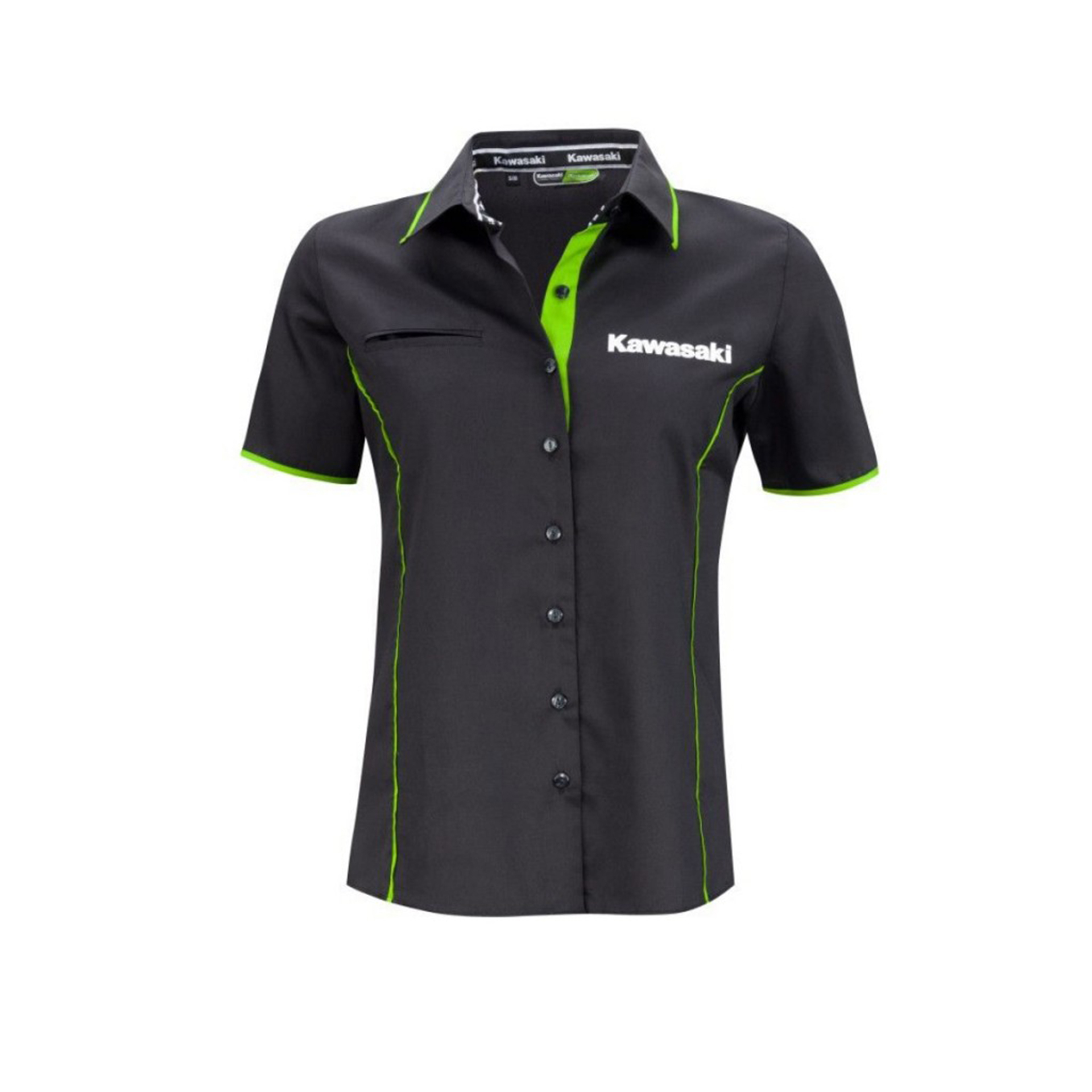 CAMISA NEGRA KAWASAKI SE�ORA XS/S