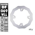 GALFER DISCO CR CRF TRASEIRO FIXO 240x5mm