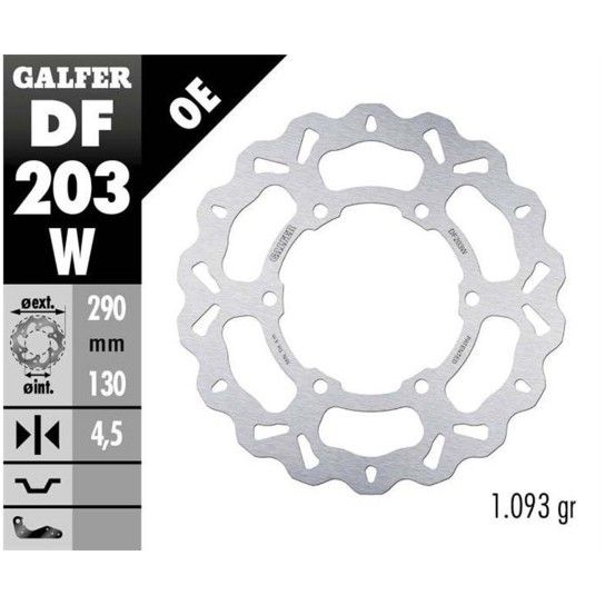 GALFER DISCO FRENTE 29mm