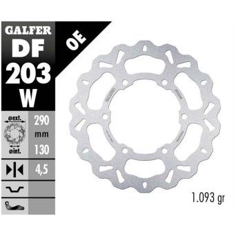 GALFER DISCO FRENTE 29mm