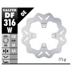 GALFER BANDIT400 GSX600F GSX750F 1989-97 DISCO TRAS 250x4mm