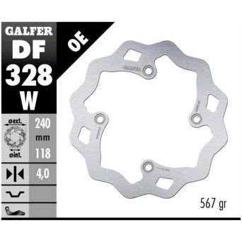 GALFER DR650 DISCO TRAS