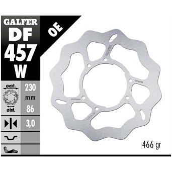GALFER DTR125 DISCO FRENTE