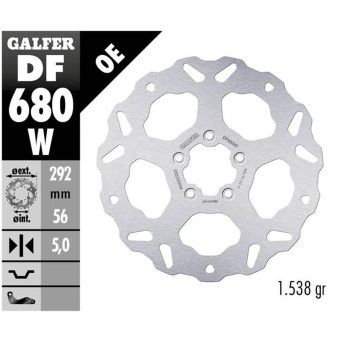 GALFER XR1200 DISCO TRAVAO