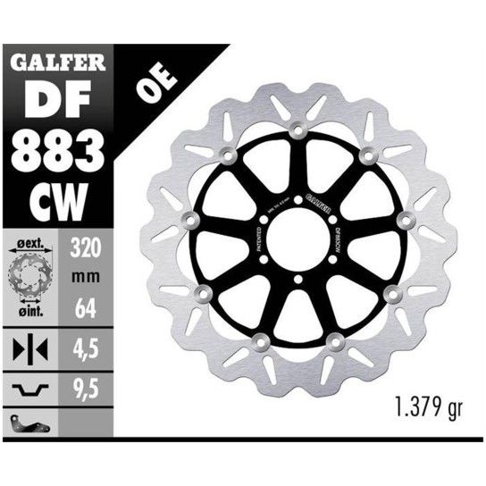 GALFER DISCO FRENTE