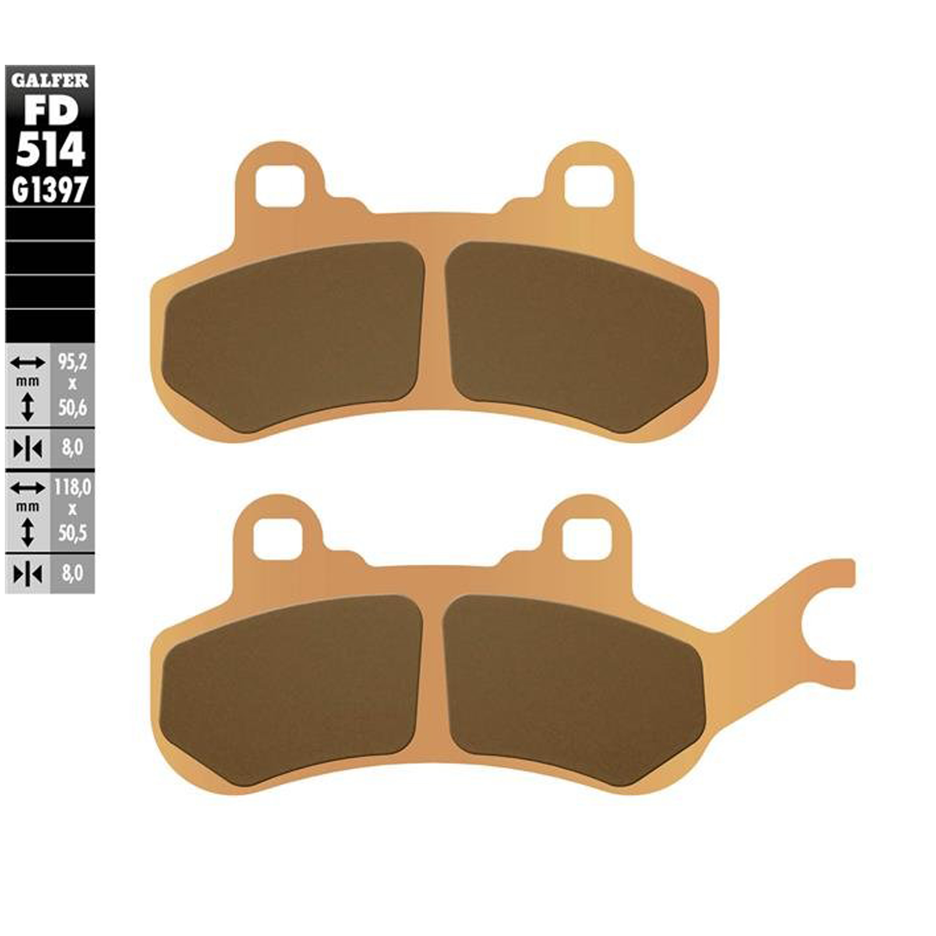 GALFER 514-1397 PASTILHAS GALFER 514-1397 PASTILHAS