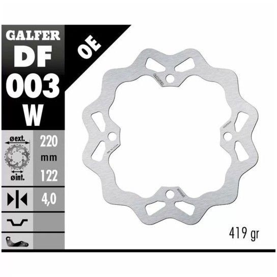 GALFER CR250R DISCO WAVE