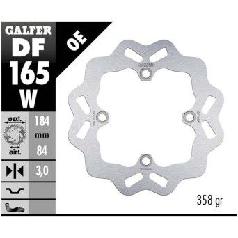 GALFER KX85 DISCO TRAVAO TRAS
