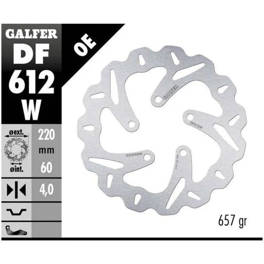GALFER DISCO APRILIA