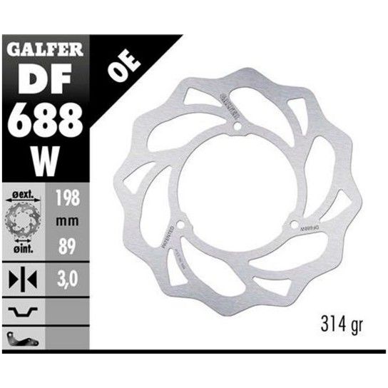 GALFER KTM SX 65 DISCO