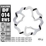 GALFER CRF450 DISCO FRENTE FIXO 270mm STD GALFER CRF450 DISCO FRENTE FIXO 270mm STD