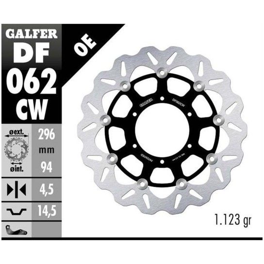 GALFER CB600 HORNET 600 DISCO FRENTE