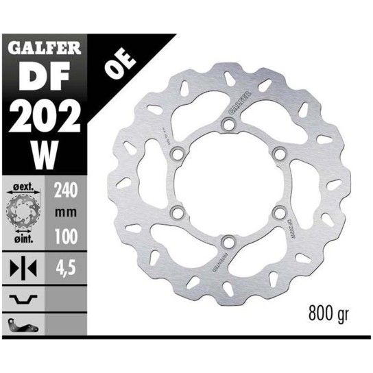GALFER DISCO FRENTE Fixo 240x4,5mm
