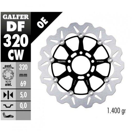 GALFER GSXR600/750/1000 DISCO TRAVAO FRENTE