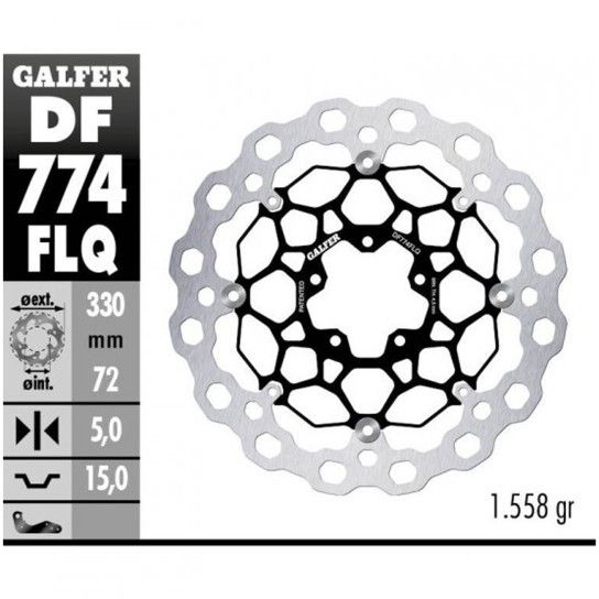 GALFER DUCATI DISCO TRAVAO FRENTE SQUARE