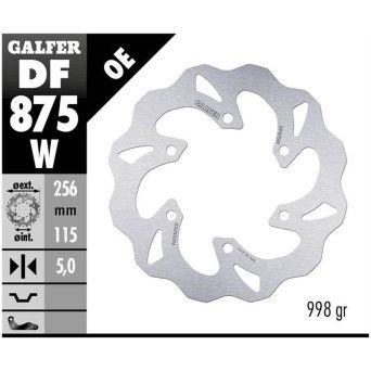 GALFER TRIUMPH TROPHY DISCO TRAS