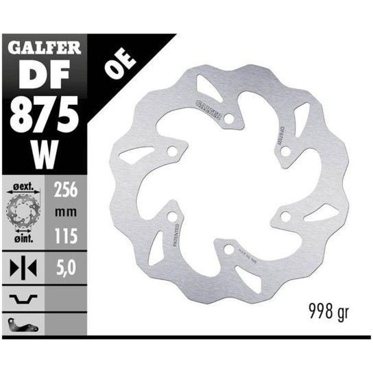 GALFER TRIUMPH TROPHY DISCO TRAS