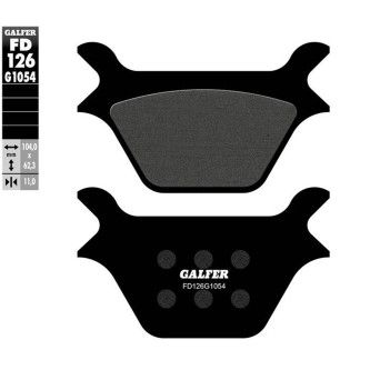 GALFER 126-1054 PASTILHA TRAVAO