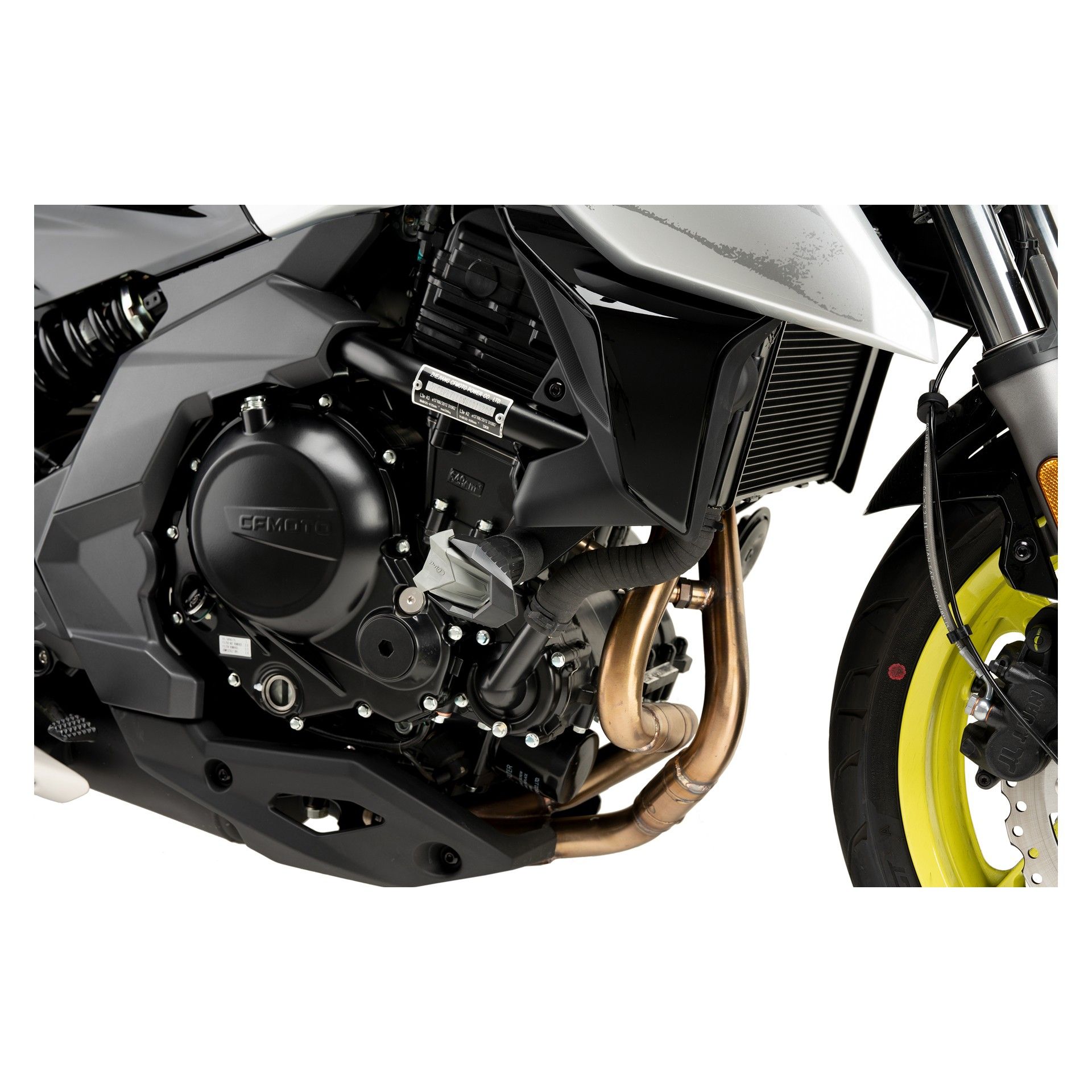 PUIG CFMOTO NK 650 2021-24 PROTETOR DE MOTOR R19 PRETO PUIG CFMOTO NK 650 2021-24 PROTETOR DE MOTOR R19 PRETO