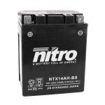 NITRO BATERIA NTX14AH-BS AGM COM CARGA ACIDO NITRO BATERIA NTX14AH-BS AGM COM CARGA ACIDO