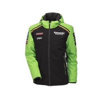 CHAQUETA C/ CAPUCHA KAWASAKI WSBK 2024 HOMBRE