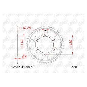 AFAM CREMALHEIRA AO 525 GSXR600 1000 MT07 MT09 YZF-R1 R6 T7