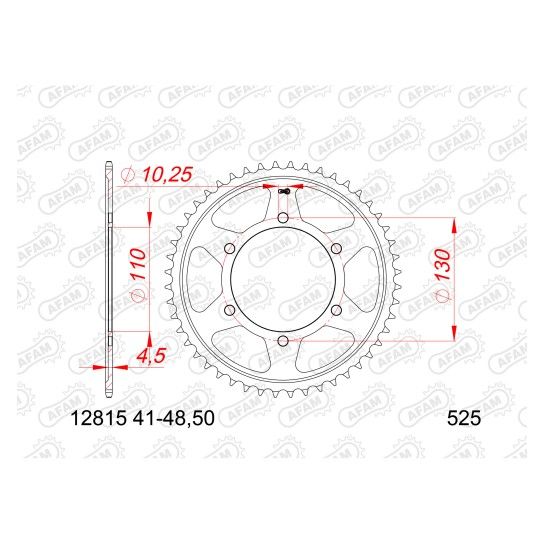 AFAM CREMALHEIRA AO 525 GSXR600 1000 MT07 MT09 YZF-R1 R6 T7