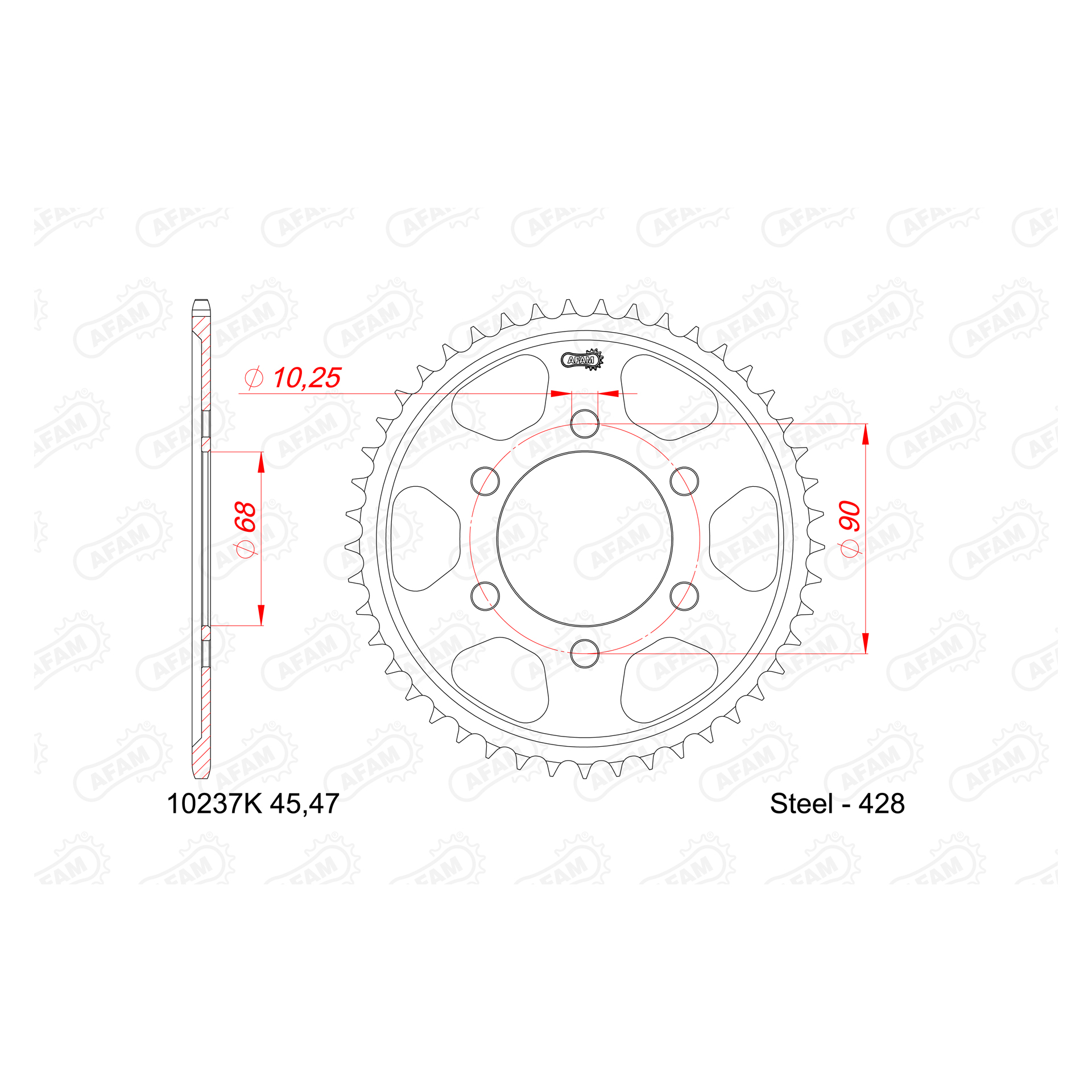 AFAM CREMALHEIRA A�O 428 CB 125 R 2021-22
