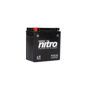 NITRO BATERIA NTX16-BS AGM COM ACIDO SELADA